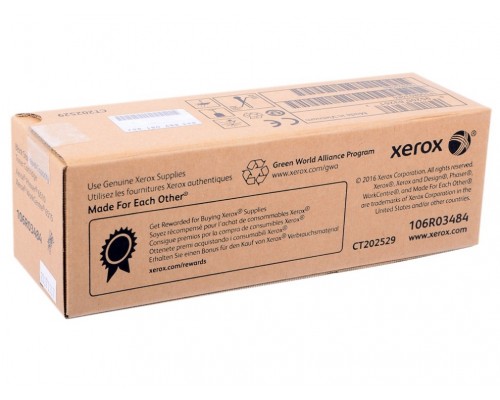 XEROX 106R03484 тонер-картридж черный