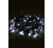 Гирлянда светодиодная Твинкл лайт 10 метров с контроллером белая (кабель ПВХ) Гирлянда светодиодная Твинкл лайт 10 метров с контроллером белая (кабель ПВХ)