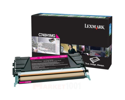 LEXMARK C748H1MG тонер-картридж пурпурный LEXMARK C748H1MG тонер-картридж пурпурный