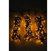 Гирлянда на деревья Клип лайт "Спайдер" 3x20 м. (LED) с контроллером желтая