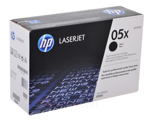 HP CE505X (05X) тонер-картридж черный 