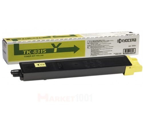 Kyocera TK-8315Y тонер-картридж желтый Kyocera TK-8315Y тонер-картридж желтый