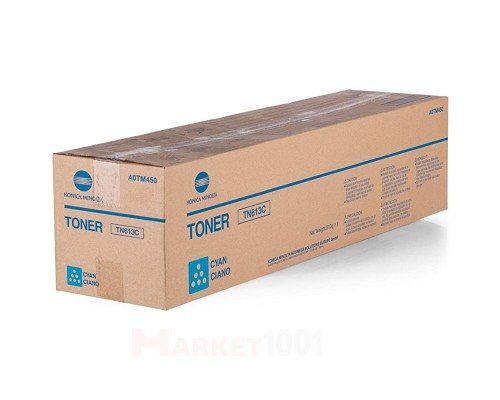 TN-613C A0TM450 Konica Minolta тонер-картридж голубой TN-613C A0TM450 Konica Minolta тонер-картридж голубой