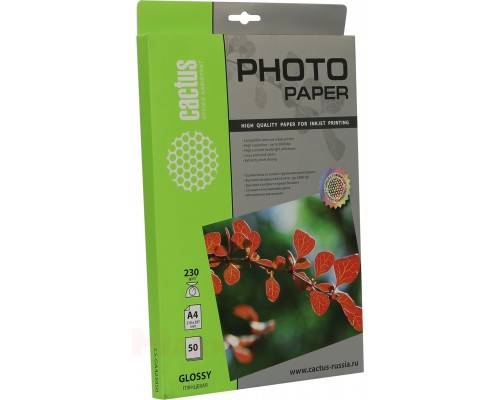Cactus CS-GA423050 фотобумага глянцевая Cactus CS-GA423050 фотобумага глянцевая