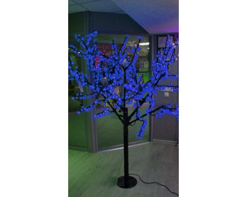 Светодиодное дерево Сакура 1,9x1,5 м. 24V синий