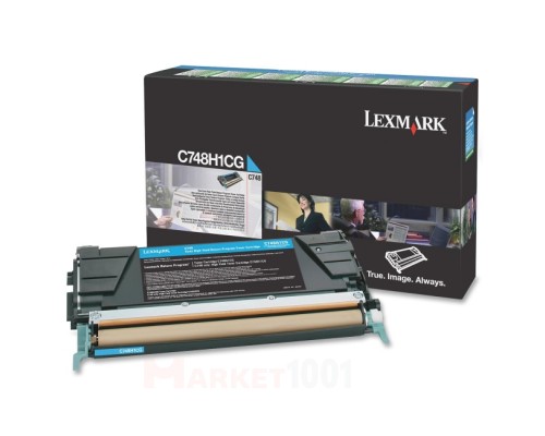 LEXMARK C748H1CG тонер-картридж голубой LEXMARK C748H1CG тонер-картридж голубой