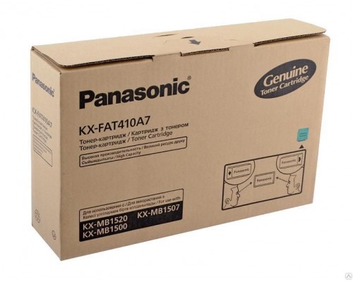 Panasonic KX-FAT410A7 тонер-картридж черный