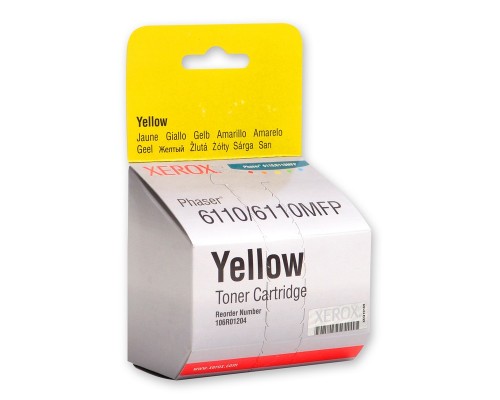 Картридж XEROX 106R01204 желтый.