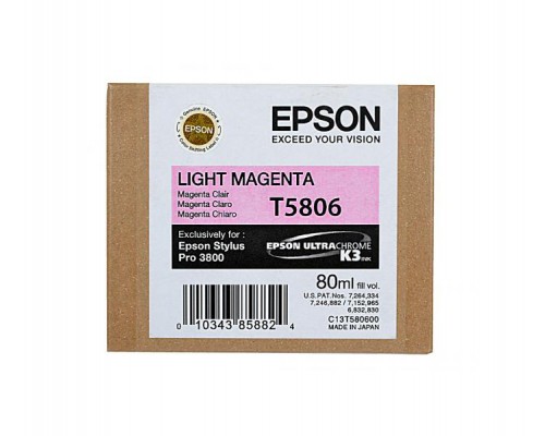 C13T580600 EPSON T5806 Картридж светло-пурпурный