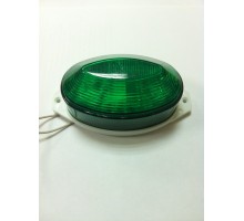 Строб лампа накладная светодиодная зеленая