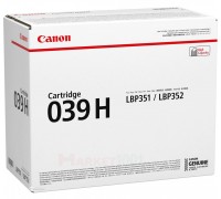 Canon Cartridge 039H Тонер-картридж черный (0288C001) Canon Cartridge 039H Тонер-картридж черный (0288C001)