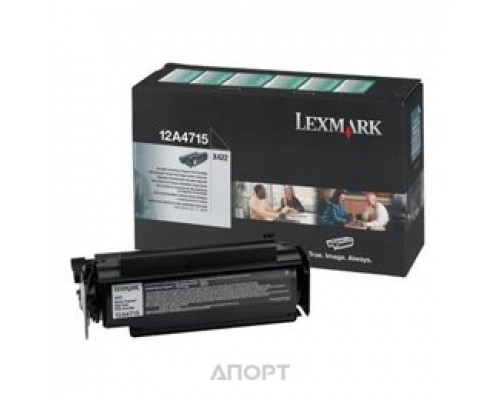 LEXMARK 12S0400 тонер-картридж черный