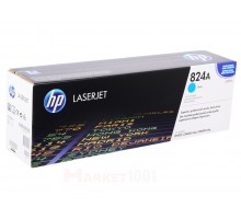 HP CB381A (824A) тонер-картридж голубой
