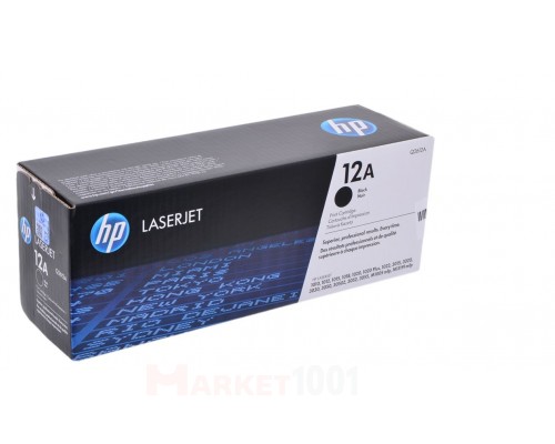 HP Q2612A / Q2612AC (12A) тонер-картридж черный  HP Q2612A / Q2612AC (12A) тонер-картридж черный