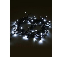Гирлянда светодиодная Твинкл лайт 6 метров без контроллера белая (кабель ПВХ) Гирлянда светодиодная Твинкл лайт 6 метров без контроллера белая (кабель ПВХ)