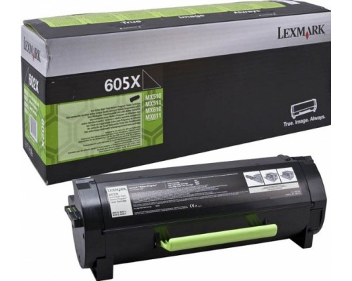 LEXMARK 60F5X00 / 60F5X0E (605X) тонер-картридж черный