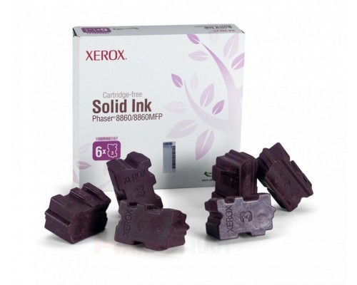 XEROX 108R00818 твердые чернила (6 штук) пурпурный XEROX 108R00818 твердые чернила (6 штук) пурпурный