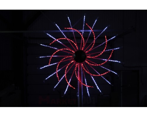 Фейерверк светодиодный Колесо. Фейерверк светодиодный Колесо.