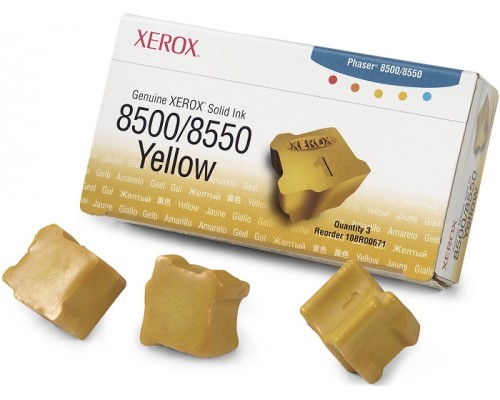XEROX 108R00671 твердые чернила (3 штуки) желтый
