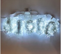 Гирлянда на деревья Клип лайт "Спайдер" 5x20 м. FLASH белая с белым мерцающим диодом.