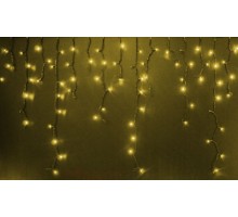 Световая (светодиодная) бахрома 3x0,9 м. мерцающая (FLASH) Желтая. Черный ПВХ кабель. Световая (светодиодная) бахрома 3x0,9 м. мерцающая (FLASH) Желтая. Черный ПВХ кабель.