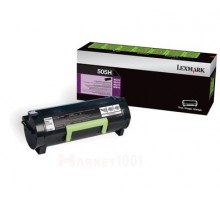 LEXMARK 50F5H00 (505H) тонер-картридж черный