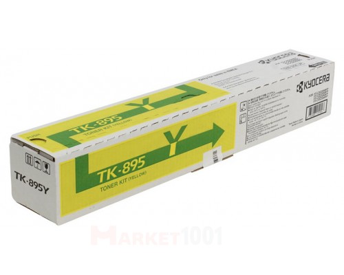 Kyocera TK-895Y тонер-картридж желтый Kyocera TK-895Y тонер-картридж желтый