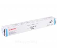 Canon C-EXV34 тонер голубой (3783B002)