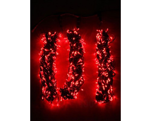 Гирлянда на деревья Клип лайт "Спайдер" 3x20 м. (LED) с контроллером красная