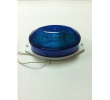 Строб лампа накладная светодиодная синяя