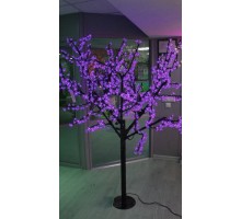 Светодиодное дерево Сакура 1,9x1,5 м. 24V фиолетовый