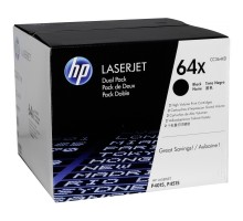 HP CC364XD (64X) тонер-картридж черный двойная упаковка