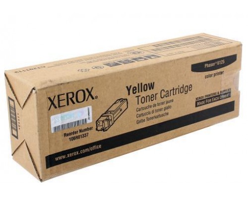 Картридж XEROX 106R01337 желтый