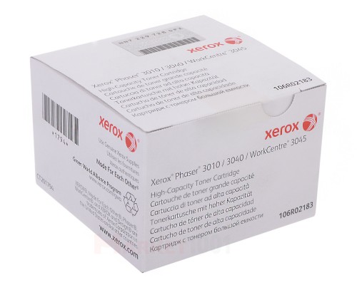 XEROX 106R02183 тонер-картридж черный