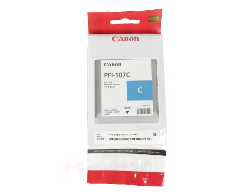 CANON PFI-107C (6706B001) картридж голубой CANON PFI-107C (6706B001) картридж голубой