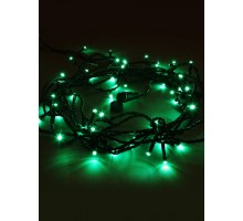 Гирлянда светодиодная Твинкл лайт 10 метров с контроллером зеленая (кабель ПВХ) Гирлянда светодиодная Твинкл лайт 10 метров с контроллером зеленая (кабель ПВХ)