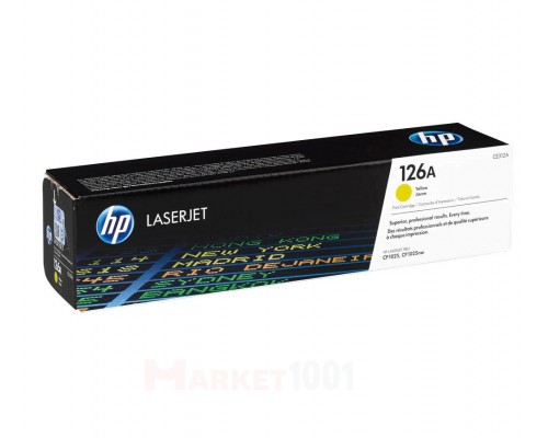 HP CE312A (126A) тонер-картридж желтый