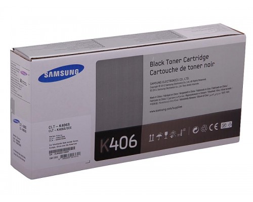 SAMSUNG CLT-K406S/SEE тонер-картридж черный