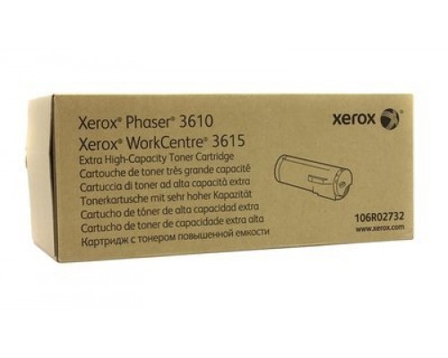 XEROX 106R02732 тонер-картридж черный