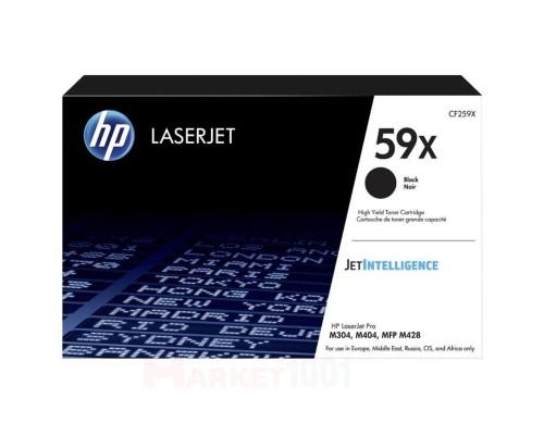 HP CF259X 59X тонер-картридж черный