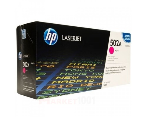 HP Q6473A (502A) тонер-картридж пурпурный