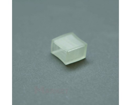 Заглушка для плоского 2W и 3W дюралайта 11x18 мм. Заглушка для плоского 2W и 3W дюралайта 11x18 мм.