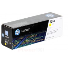 HP CE412A (305A) тонер-картридж желтый