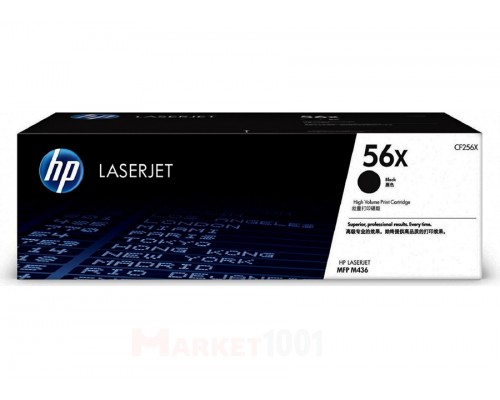 HP CF256X (56X) тонер-картридж черный HP CF256X (56X) тонер-картридж черный