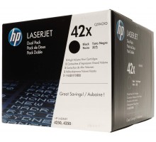 HP Q5942XD (42X) тонер-картридж черный двойная упаковка