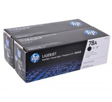 HP CE278AF (78A) тонер-картридж черный двойная упаковка