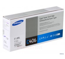 SAMSUNG CLT-C406S/SEE тонер-картридж голубой
