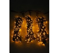 Гирлянда на деревья Клип лайт "Спайдер" 3x20 м. (LED) с контроллером желтая
