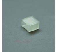 Заглушка для плоского 2W и 3W дюралайта 11x18 мм. Заглушка для плоского 2W и 3W дюралайта 11x18 мм.