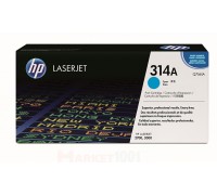 HP Q7561A (314A) тонер-картридж голубой